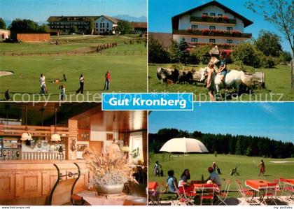 Kronberg Hoeslwang Gut Kronberg Pension Reiterhof Restaurant Freiterrasse