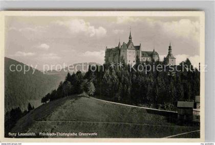 Lauenstein Oberfranken Burg Lauenstein