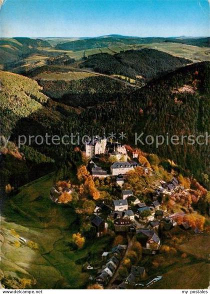 Lauenstein Oberfranken Burg Lauenstein Fliegeraufnahme