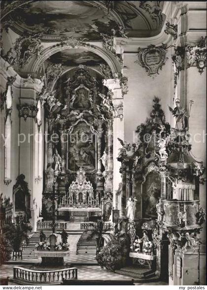 Roggenburg Schwaben Klosterkirche innen