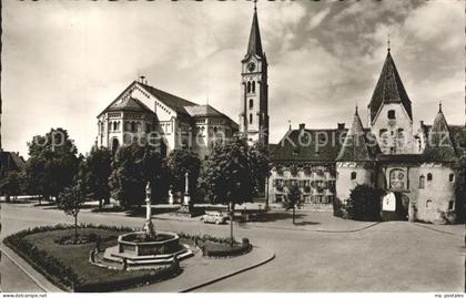 Weissenhorn Neu-Ulm Bayern Marktplatz Pfarrkirche