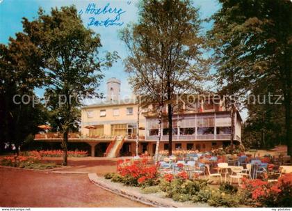 Beckum  Westfalen Hotel Restaurant Hoexberg Freiterrasse