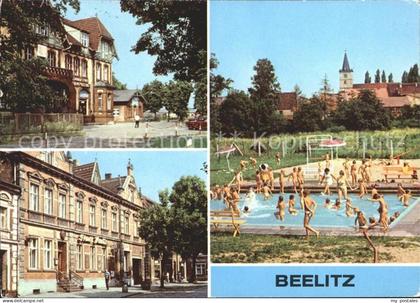 Beelitz Mark Schwimmbad HO Gaststaette Stadt Beelitz