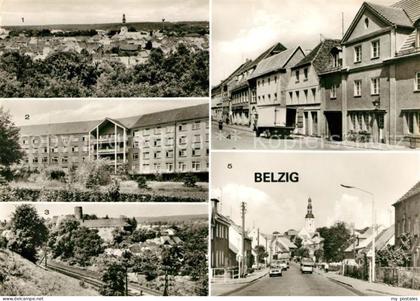 Belzig Bad Panorama Kreiskrankenhaus Burg Eisenhardt Strasse der Einheit Niemegk