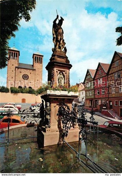 Bensheim Bergstrasse Marktbrunnen