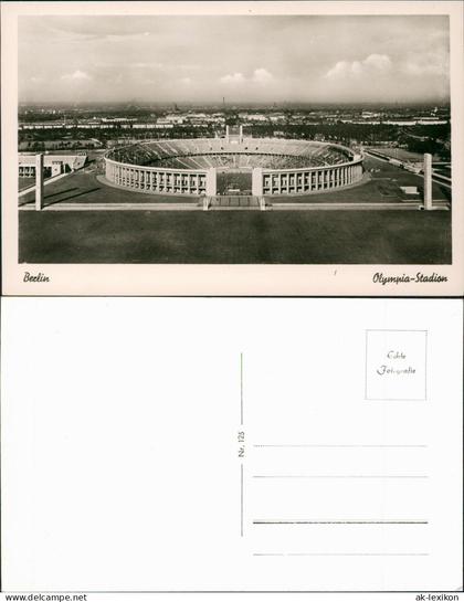 Ansichtskarte Berlin Olympiastadion 1938