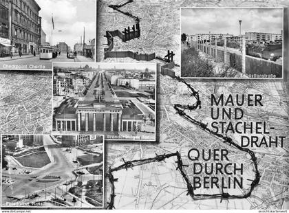 Berlin Berliner Mauer Mehrbildkarte ngl #186.117