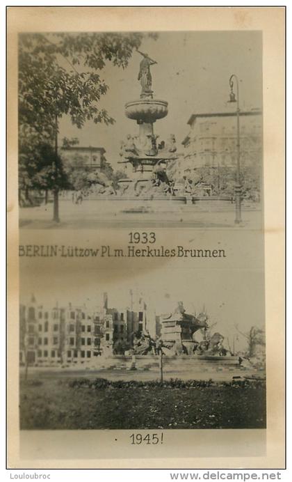 BERLIN CARTE PHOTO 1933 ET 1945