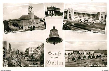 BERLIN  CITY Rathaus Schoeneberg Zentral Flughafen Haupteingang