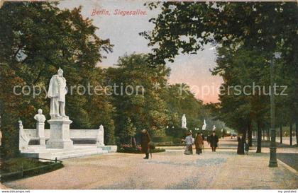 BERLIN  CITY Siegesallee Denkmaeler Statuen