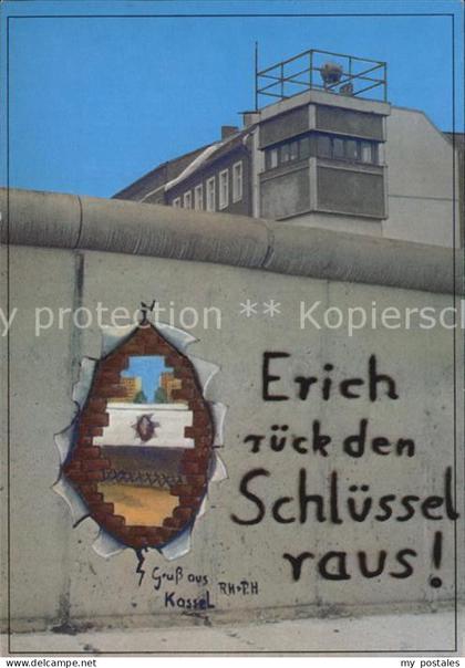 Berliner Mauer Berlin Wall Graffiti Bernauer-Strasse