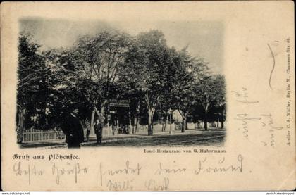 CPA Berlin Charlottenburg Plötzensee, Insel-Restaurant