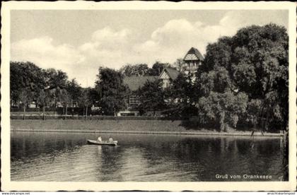 CPA Berlin Lichtenberg Hohenschönhausen, Terrassen und Strandbad am Orankesee, Gaststätte