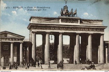 CPA Berlin porte de Brandebourg