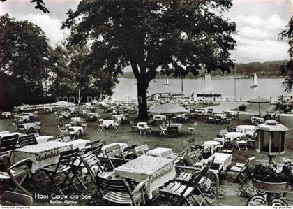Gatow Spandau BERLIN Haus Carow am See Gartenwirtschaft