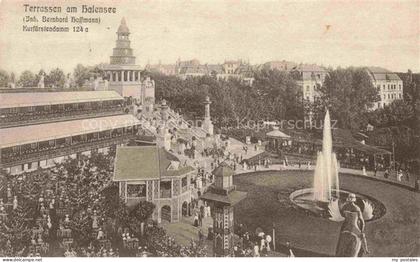 Halensee Grunewald CHARLOTTENBURG-WILMERSDORF BERLIN Terrassen am Halensee Vergn