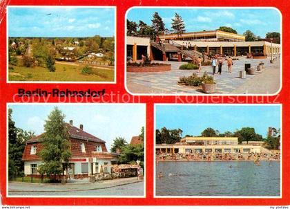 Rahnsdorf Berlin Teilansicht Strandbad Mueggel Cafe am Mueggelsee