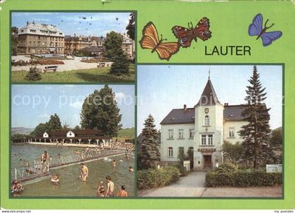 Lauter Bernsbach Markt Freibad Rathaus