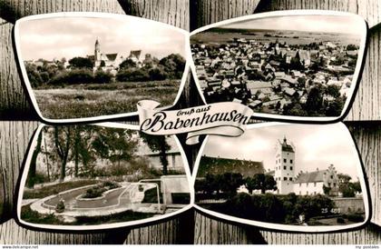 Babenhausen Westfalen Kirchen Panorama Brunnen