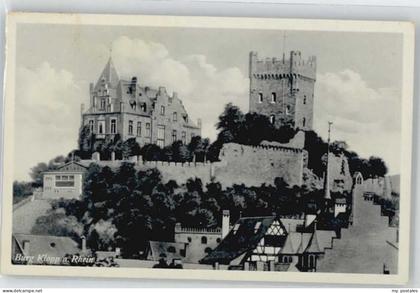 Bingen Rhein Bingen Burg Klopp