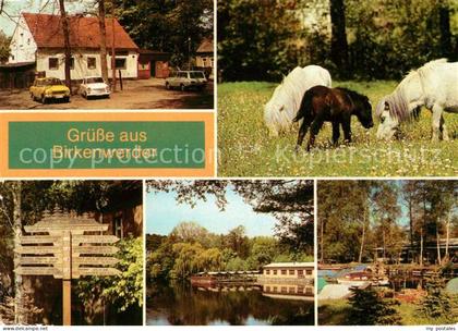 Birkenwerder Ponyzucht Hafen Havel