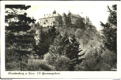 Blankenburg Harz Blankenburg Genesungsheim x 1956