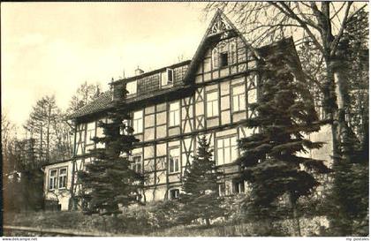 Blankenburg Harz Blankenburg Kurheim x 1962