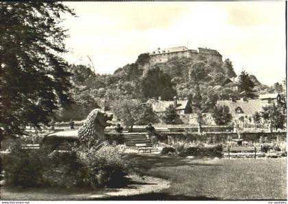 Blankenburg Harz Blankenburg Schloss Terrassengarten x 1967