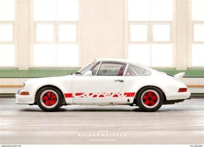 Boeblingen BW Porsche-911 Carrera Sportwagen Werbekarte Auto-Fotografie Bilderme