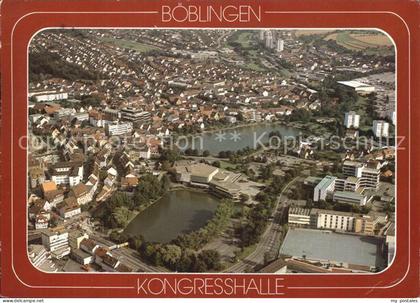 Boeblingen Kongresshalle Fliegeraufnahme