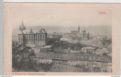 (78006) AK Teplitz (Teplice), Teilansicht, 1918