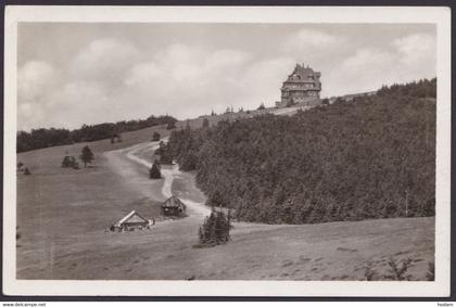 "Hotel Radegast", Fotokarte, 1950 gelaufen
