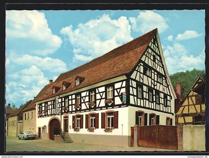 AK Bötzingen a. K., Gasthaus zur Sonne M. Baumann
