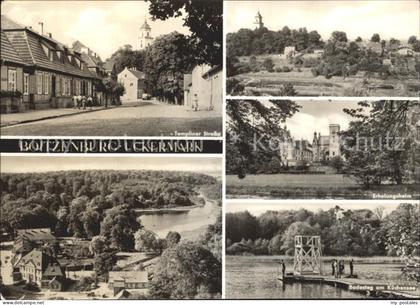 Boitzenburg Templiner Strasse Erholungsheim Badesteg Kuechensee