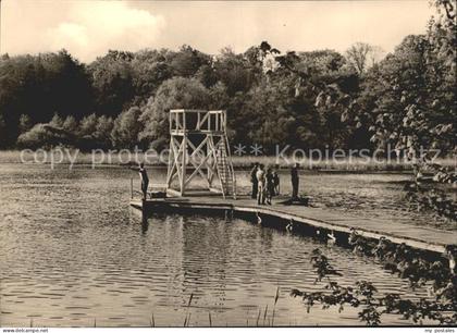 Boitzenburg Uckermarkt Badesteg am Kuechensee