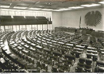 Bonn Rhein Bonn Bundeshaus Plenarsaal