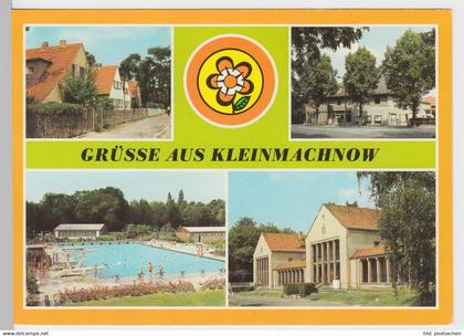 (102870) AK Kleinmachnow, Mehrbildkarte, Leninallee, Betriebsberufsschule 1983