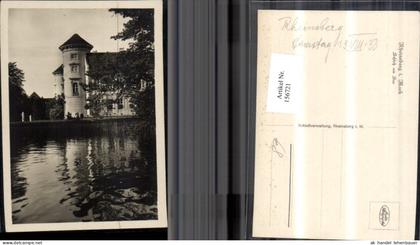 156721,Rheinsberg Schloss Rheinsberg 1938