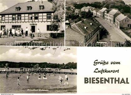 Biesenthal-Bernau Jugendherberge Schlossberg Strandbad Wukensee