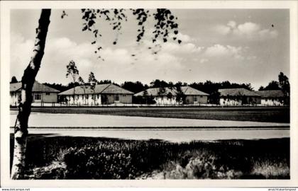 CPA Elstal Wustermark Brandenburg, Olympisches Dorf, Wohnhäuser am Sportplatz