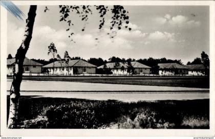 CPA Elstal Wustermark Brandenburg, Olympisches Dorf, Wohnhäuser am Sportplatz
