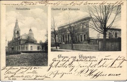 CPA Gütergotz Stahnsdorf Brandenburg, Heimstätten, Gasthof