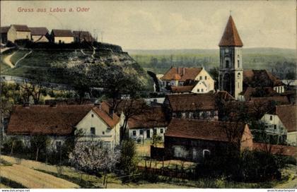 CPA Lebus an der Oder, Teilansicht