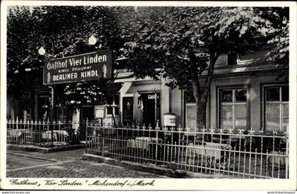 CPA Michendorf in der Mark, Gasthaus Vier Linden