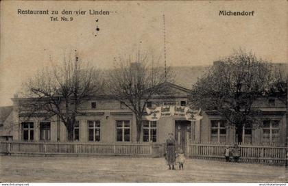 CPA Michendorf in der Mark, Restaurant zu den vier Linden, Gasthof