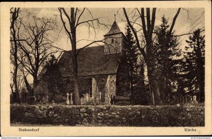 CPA Stahnsdorf Brandenburg, Ansicht der Kirche