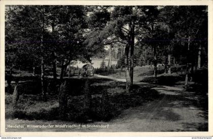 CPA Stahnsdorf in Brandenburg, Heidetal Wilmersdorfer Waldfriedhof