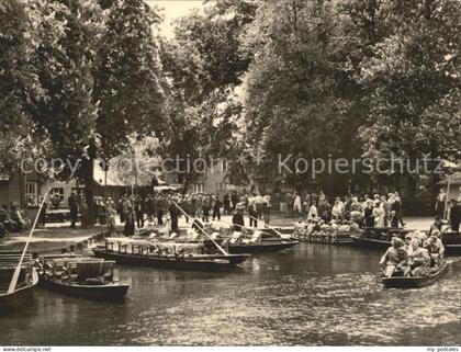 Luebbenau Spreewald Kahnabfahrtsstelle