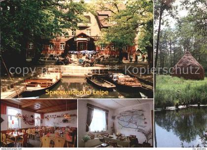 Luebbenau Spreewald Spreewaldhotel Leipe
