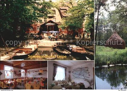 Luebbenau Spreewald Spreewaldhotel Leipe